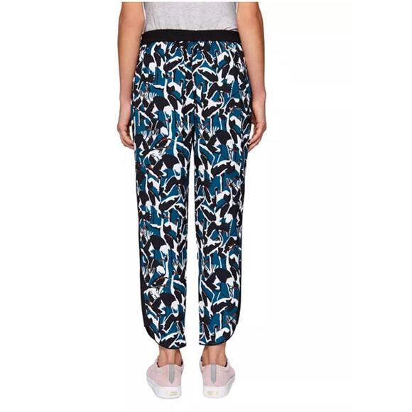 Ted Baker Colour by Numbers Mala Crane Joggers Pants Rare PrintSz 1 - Picture 5 of 9
